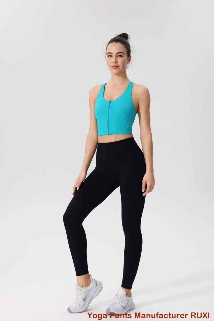 short de sport bleu marine pour femme RUXI