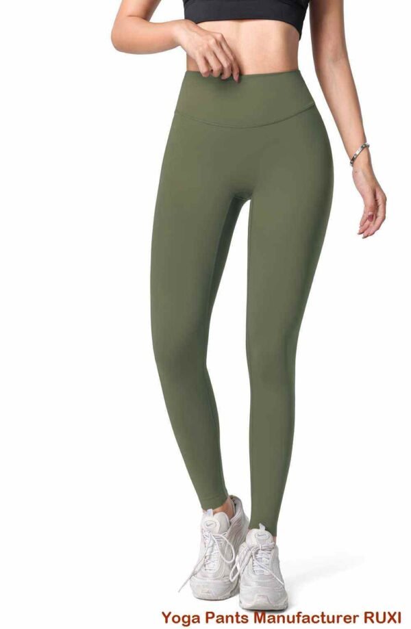 pantalon de yoga orange brûlé RUXI nr970