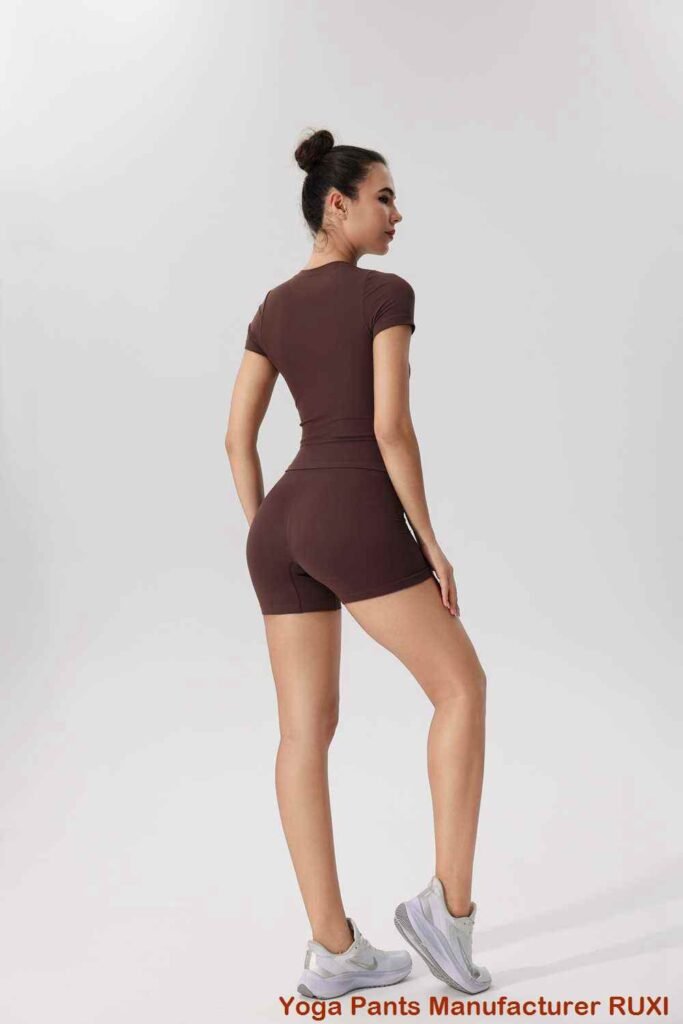 short de yoga taille haute RUXI nr3548