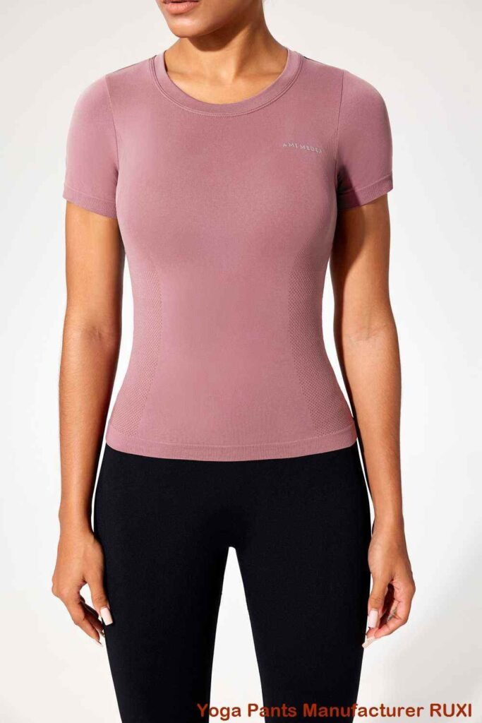 haut de yoga blanc RUXI nr604