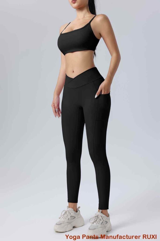 pantalon de yoga bleu marine RUXI nr100