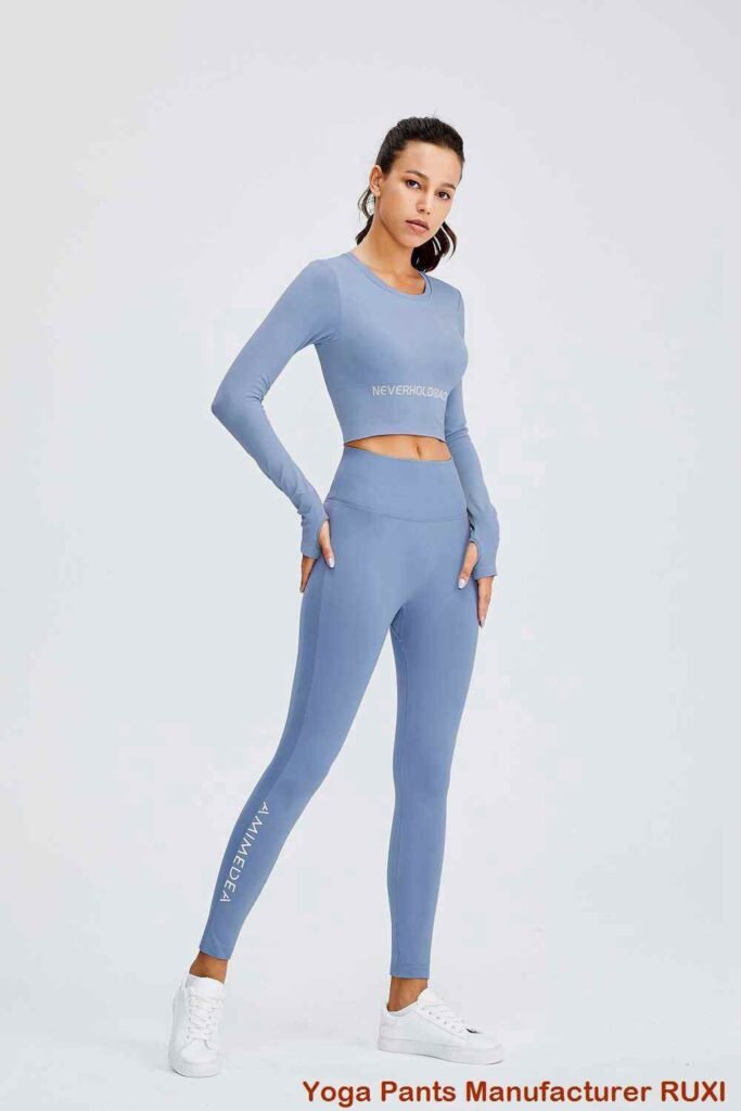 leggings de sport taille haute avec poches