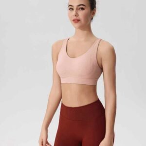 soutien-gorge de sport rembourré pour femme