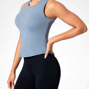 haut de yoga avec soutien-gorge intégré