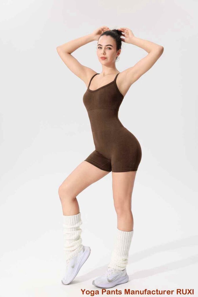 meilleurs shorts de yoga avec poches RUXI