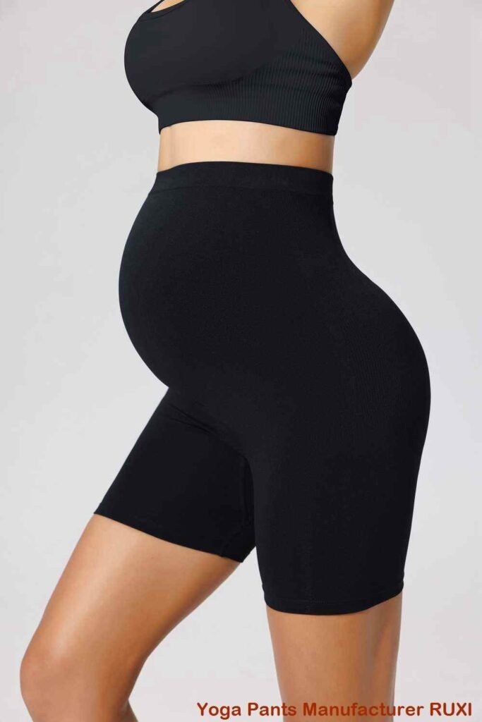 pantalon de yoga évasé noir RUXI nr89