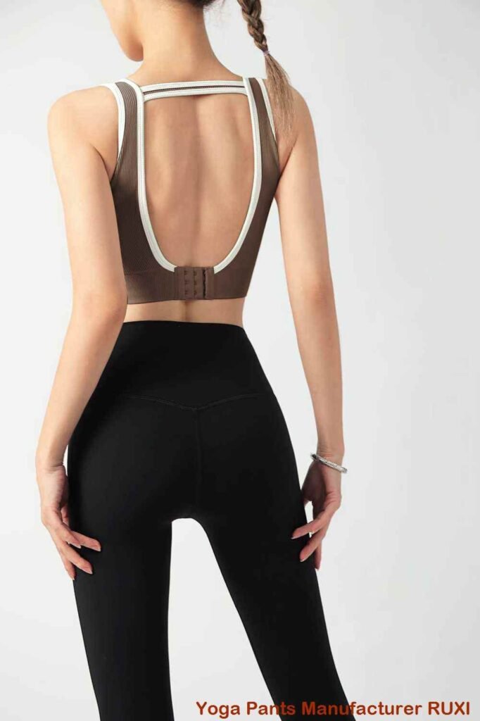 pantalon de yoga à pattes d'éléphant RUXI