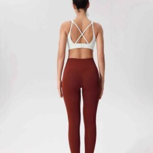 leggings noirs pour le contrôle du ventre