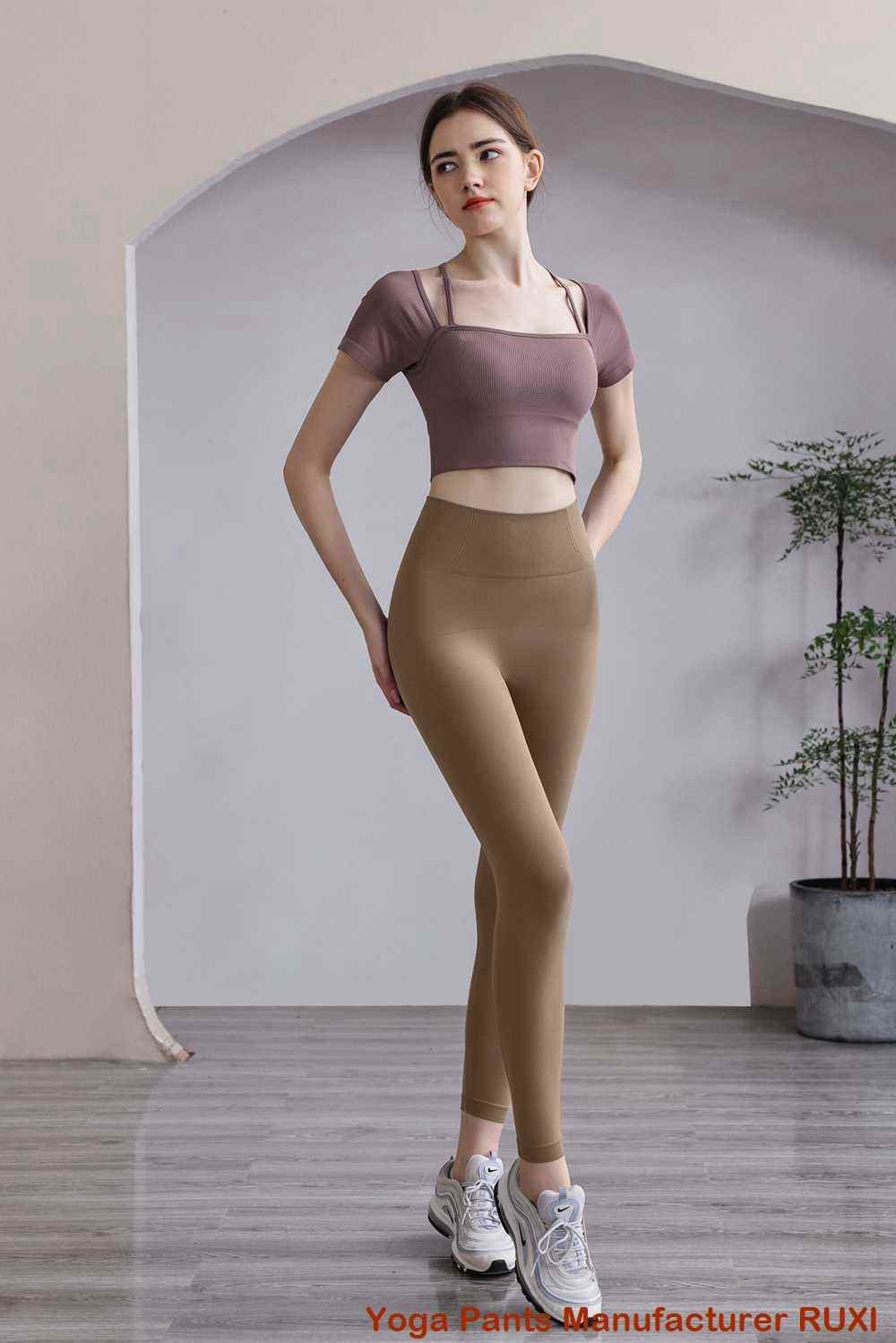 leggings de sport doublés en polaire RUXI