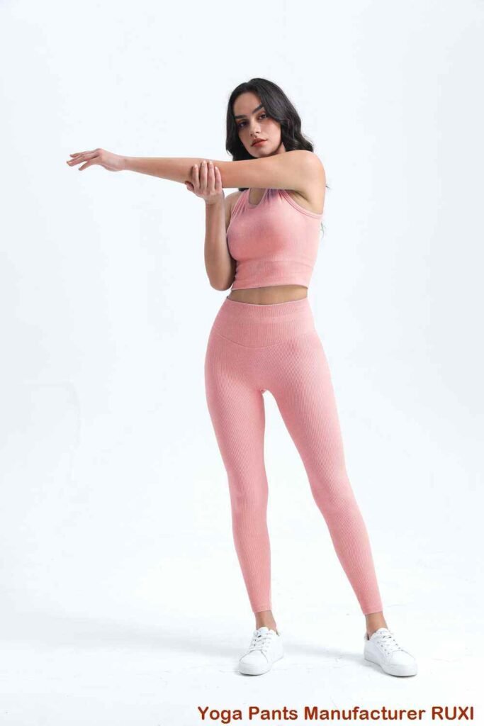 pantalon de travail de yoga avec poches
