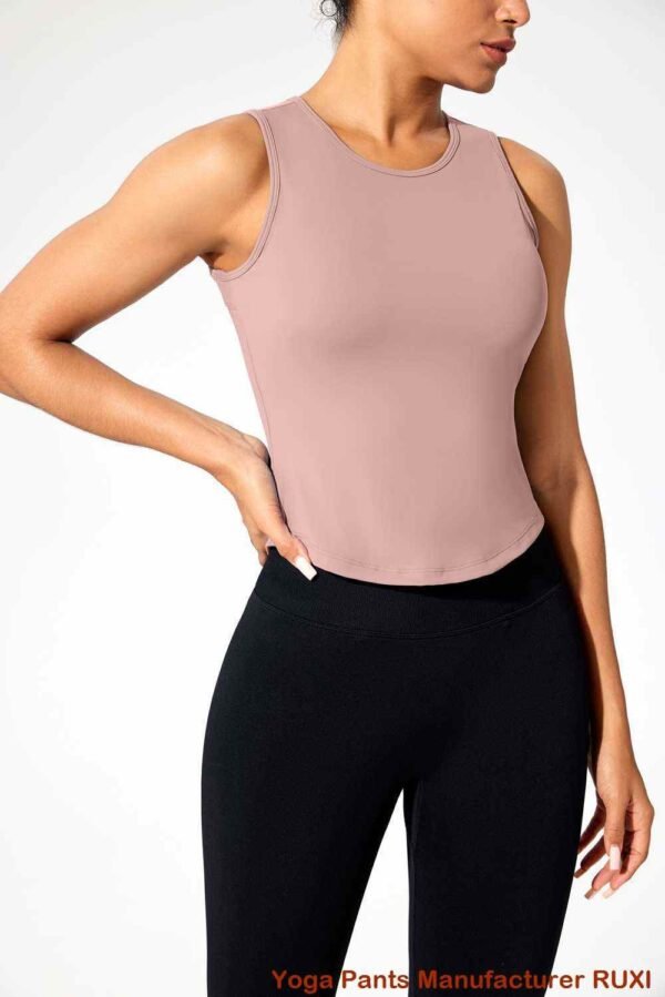 pantalon de yoga coupe droite avec poches