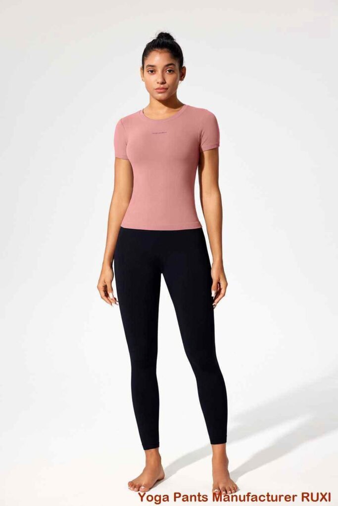 pantalon de yoga bootcut taille haute RUXI