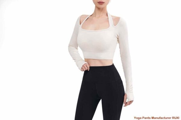 gilet de course blanc pour femme RUXI