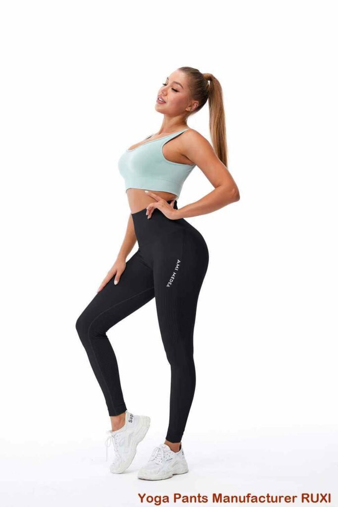leggings d'entraînement roses RUXI nr124