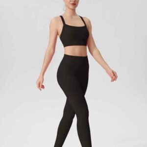 meilleurs leggings capri avec poches RUXI