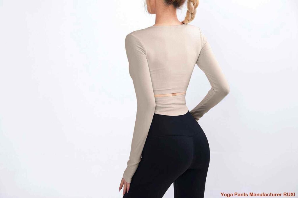 pantalon de yoga capri avec poches RUXI