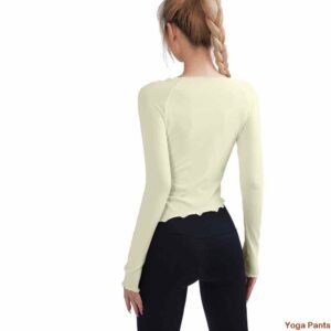 pantalon de yoga bootcut doublé polaire