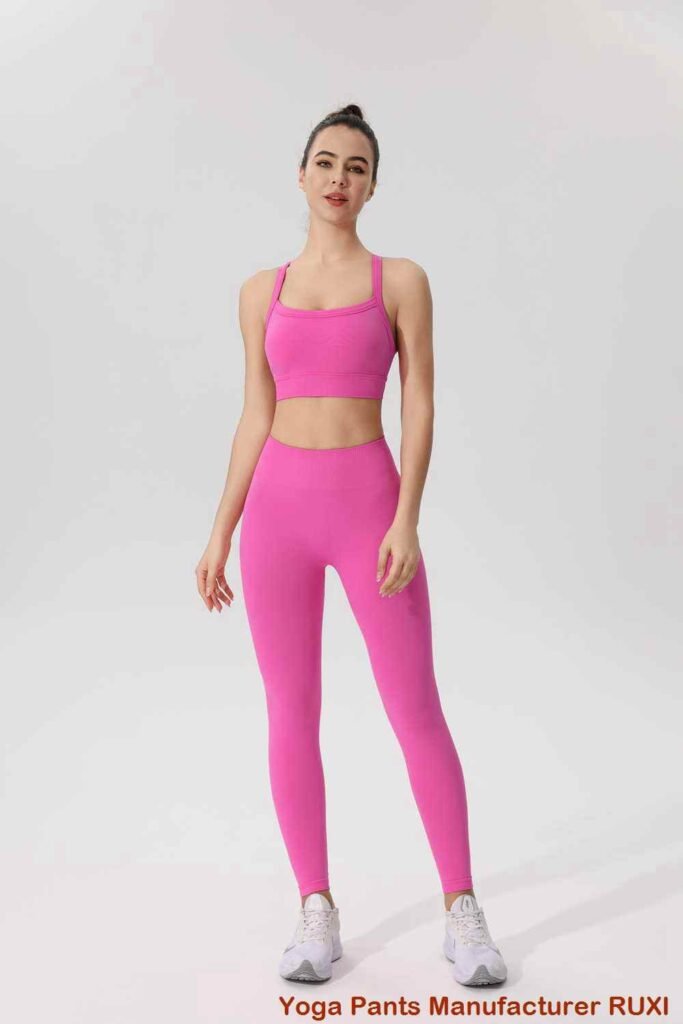 haut de yoga rose RUXI nr722